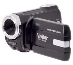 VIVITAR  DVR908MFD Traditional Camcorder - Black